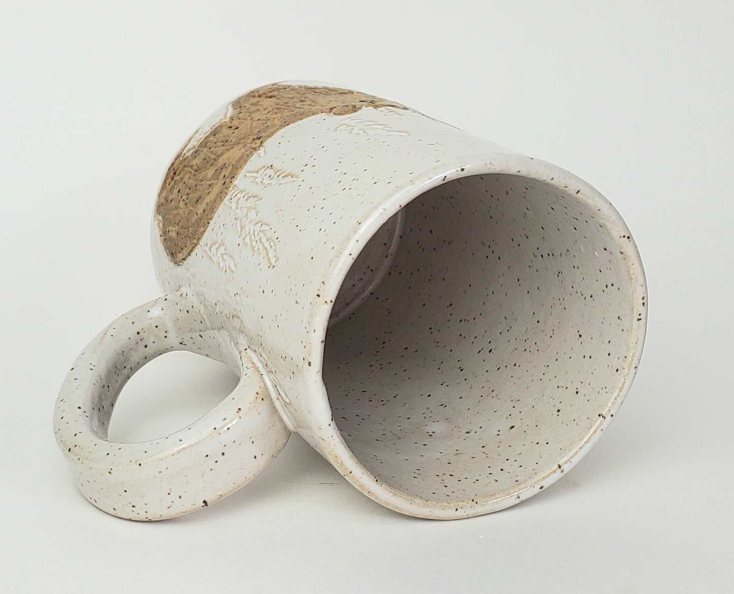 Capybara 14oz White Stoneware Mug