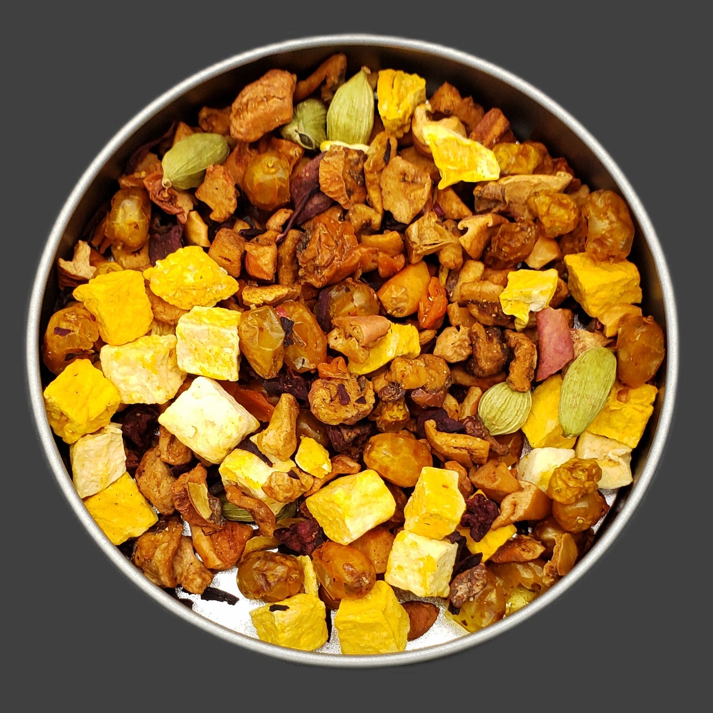 Pumpkin Pie Herbal Tea - Looseleaf Tea - 2oz - Home Compostable Packaging