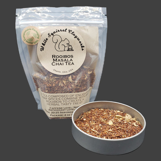 Rooibos Masala Chai Looseleaf Tea - 2oz - Home Compostable Packaging
