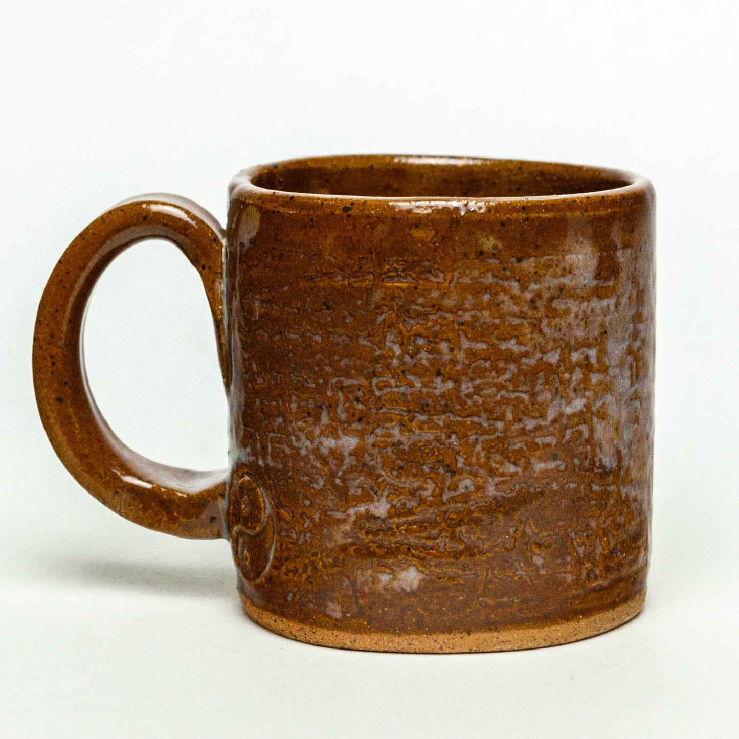 Jack-O'-Lantern Mushroom Brown Stoneware 10oz Mug