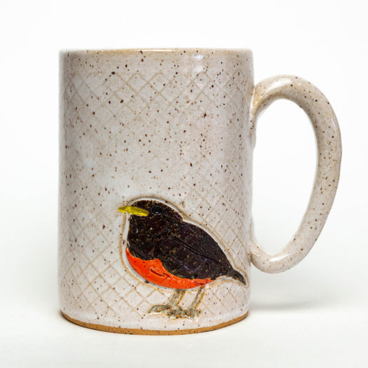Robin White 14oz Mug