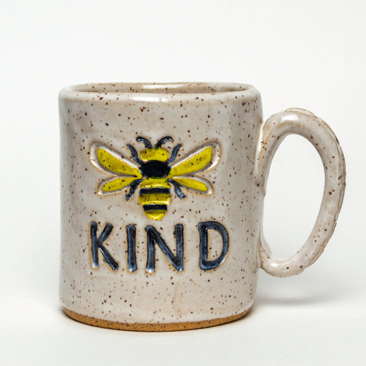 Bee Kind White 14oz Mug