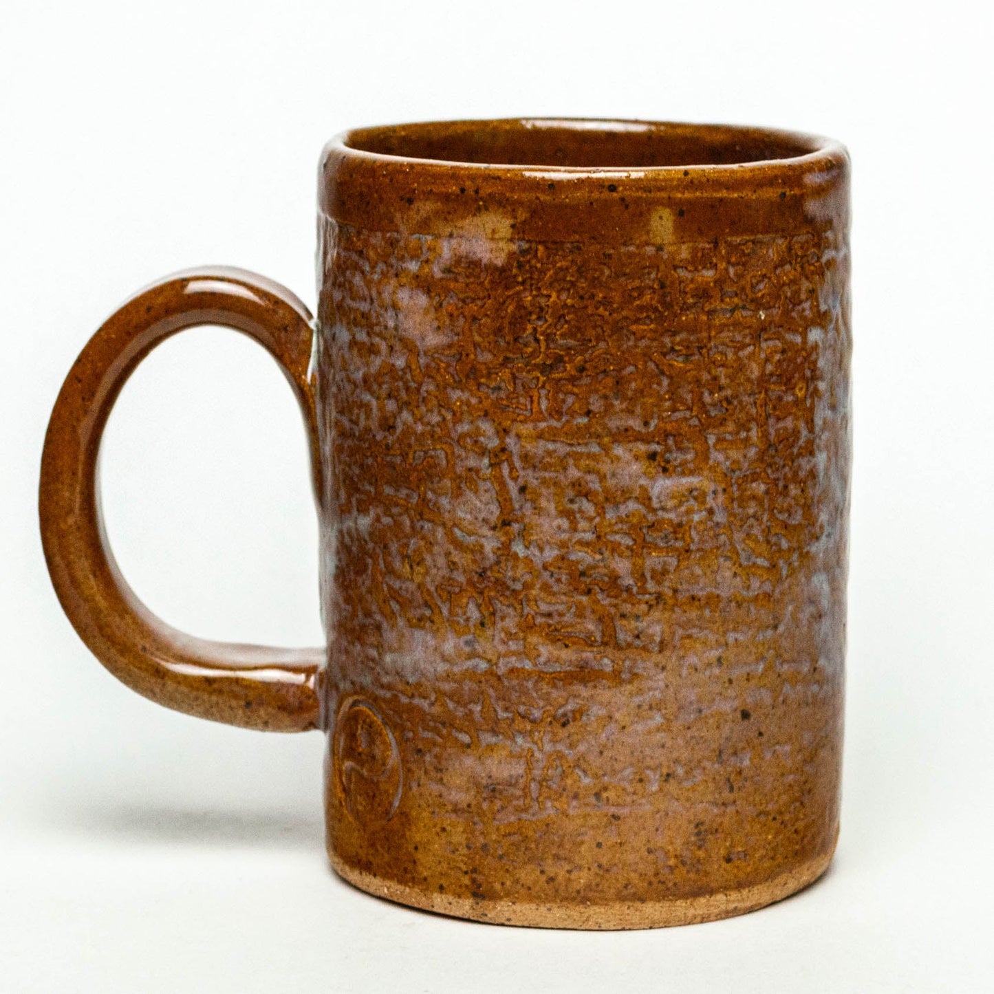 Jack-O'-Lantern Mushroom Brown Stoneware 14oz Mug