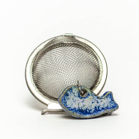 Fish Charm w/ Tea Ball Infuser