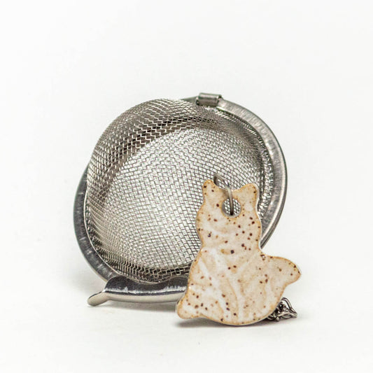 Cat Charm w/ Tea Ball Infuser
