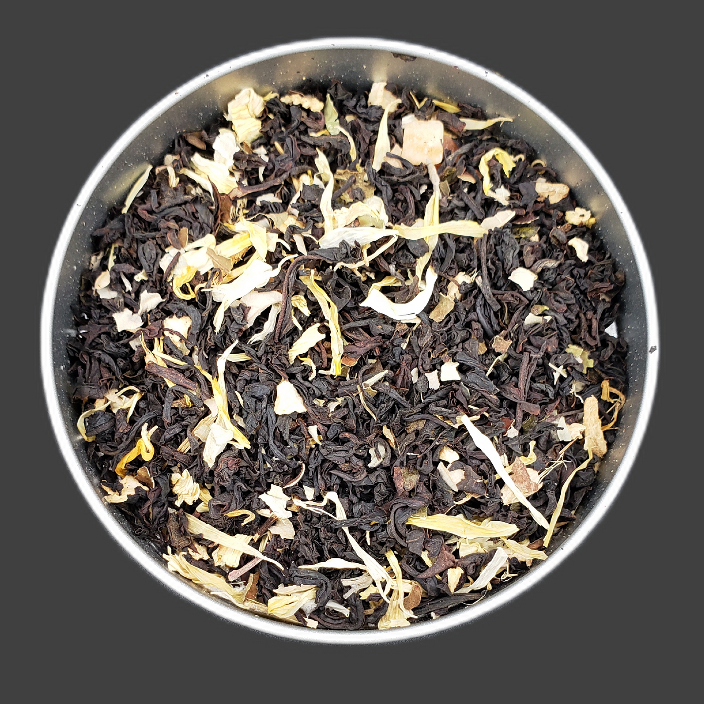 Gingered Peach Hot & Iced Herbal Tea - 2oz - Home Compostable Packaging