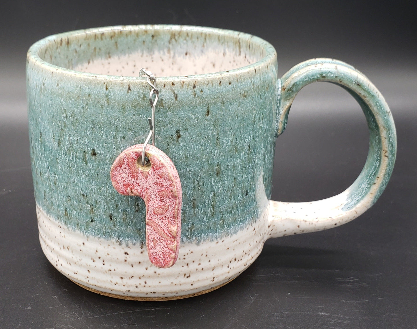 Candy Cane Charm w/ Tea Ball Infuser