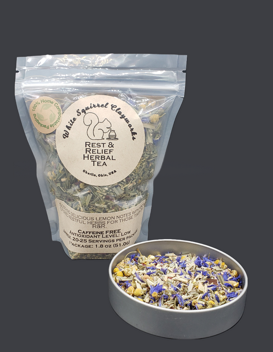 Rest & Relief Herbal Tea - 1.8oz Home Compostable Bag