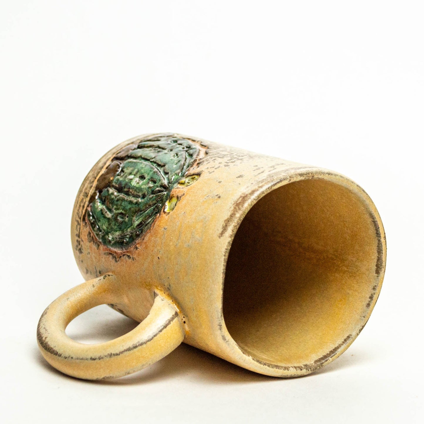 Barrel Cactus Beige 14oz Mug