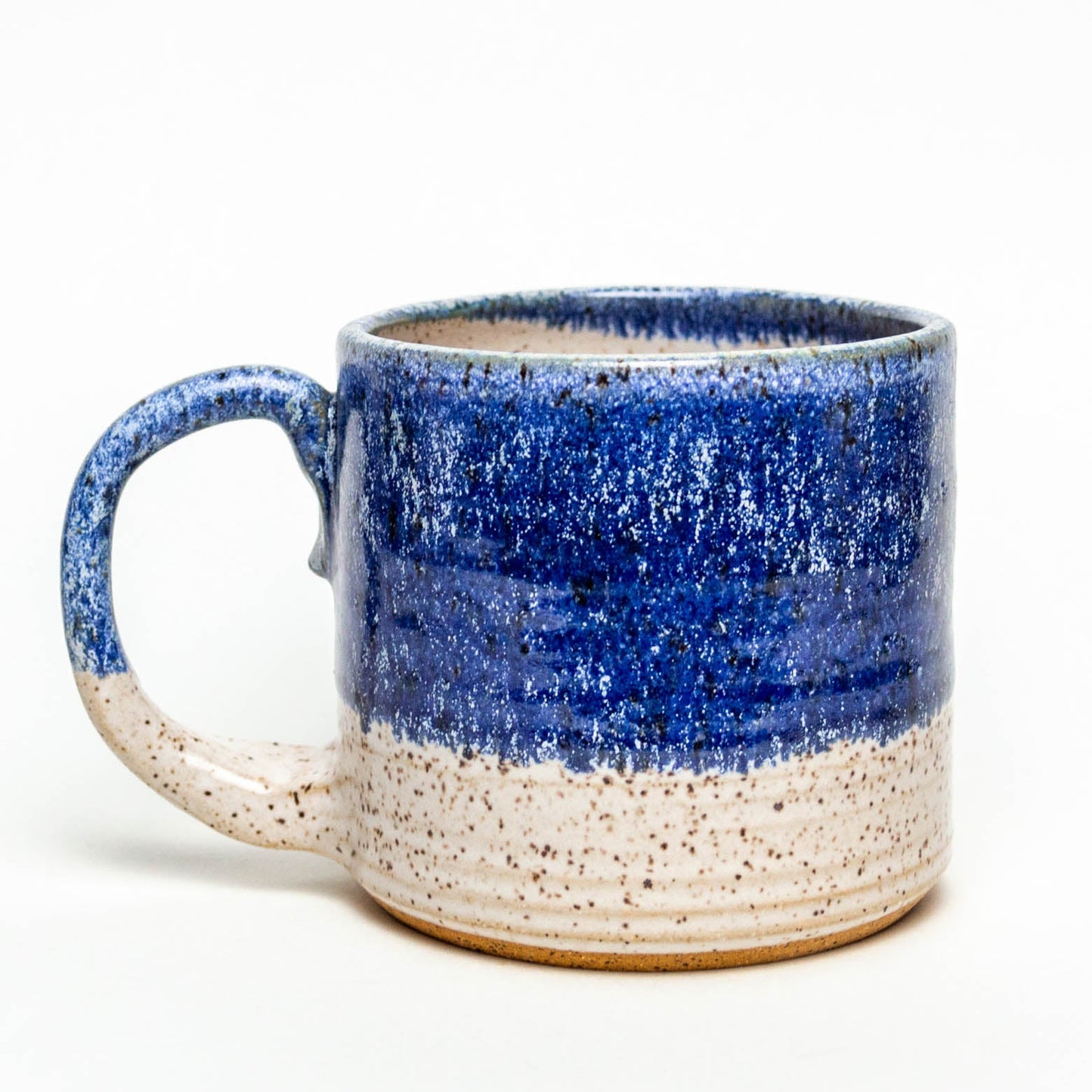Blue Frost Hand-thrown Stoneware Mug 14-16oz