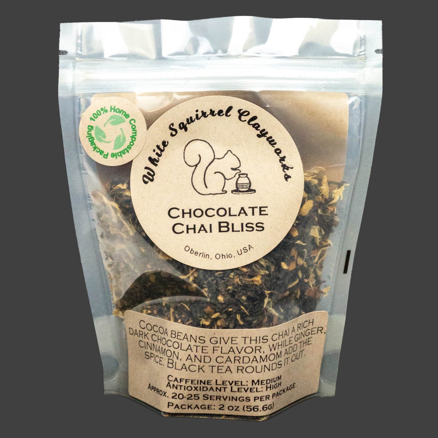 Chocolate Chai Bliss Loose-leaf Tea - 2oz