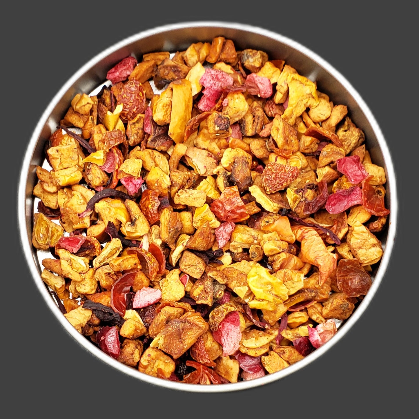Cranberry Apple Tart Herbal Looseleaf Tea - 2oz - Home Compostable Packaging