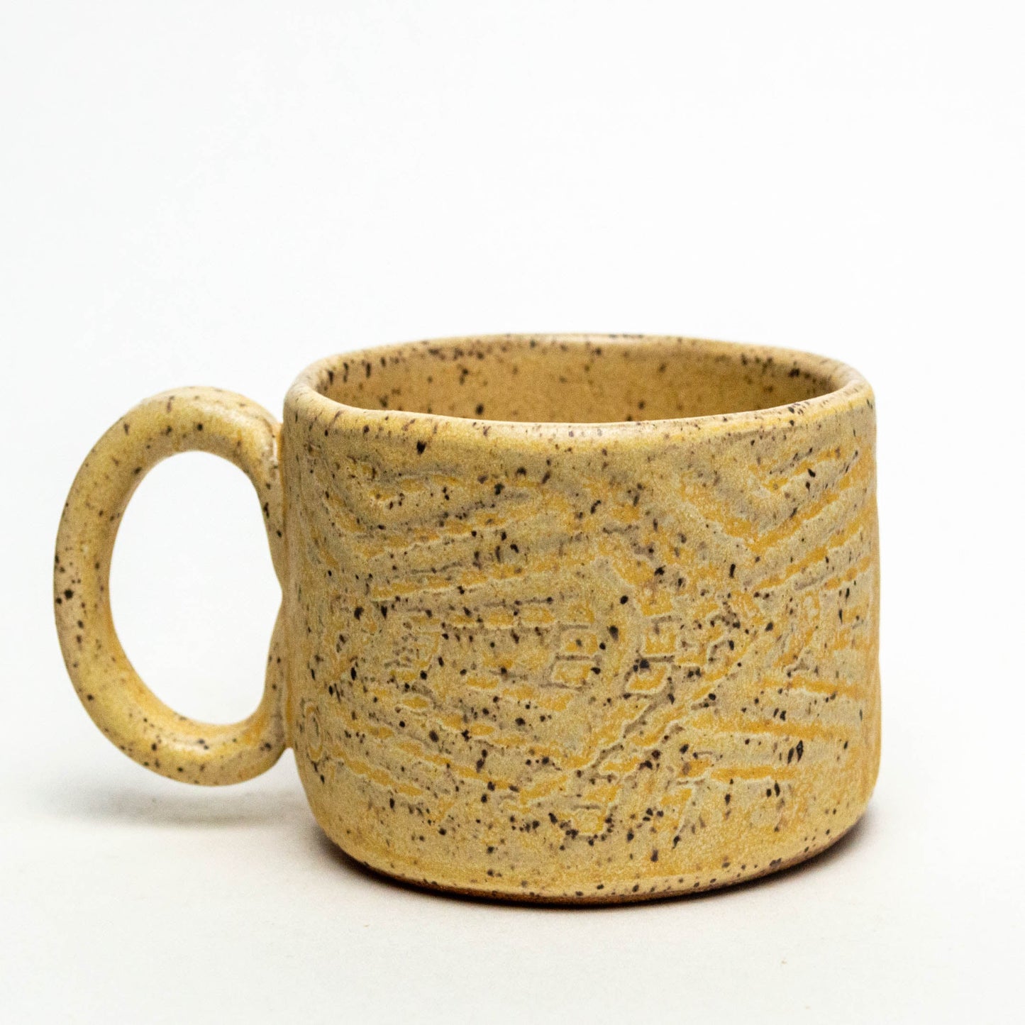 Lighthouse Design Beige 8oz Mug