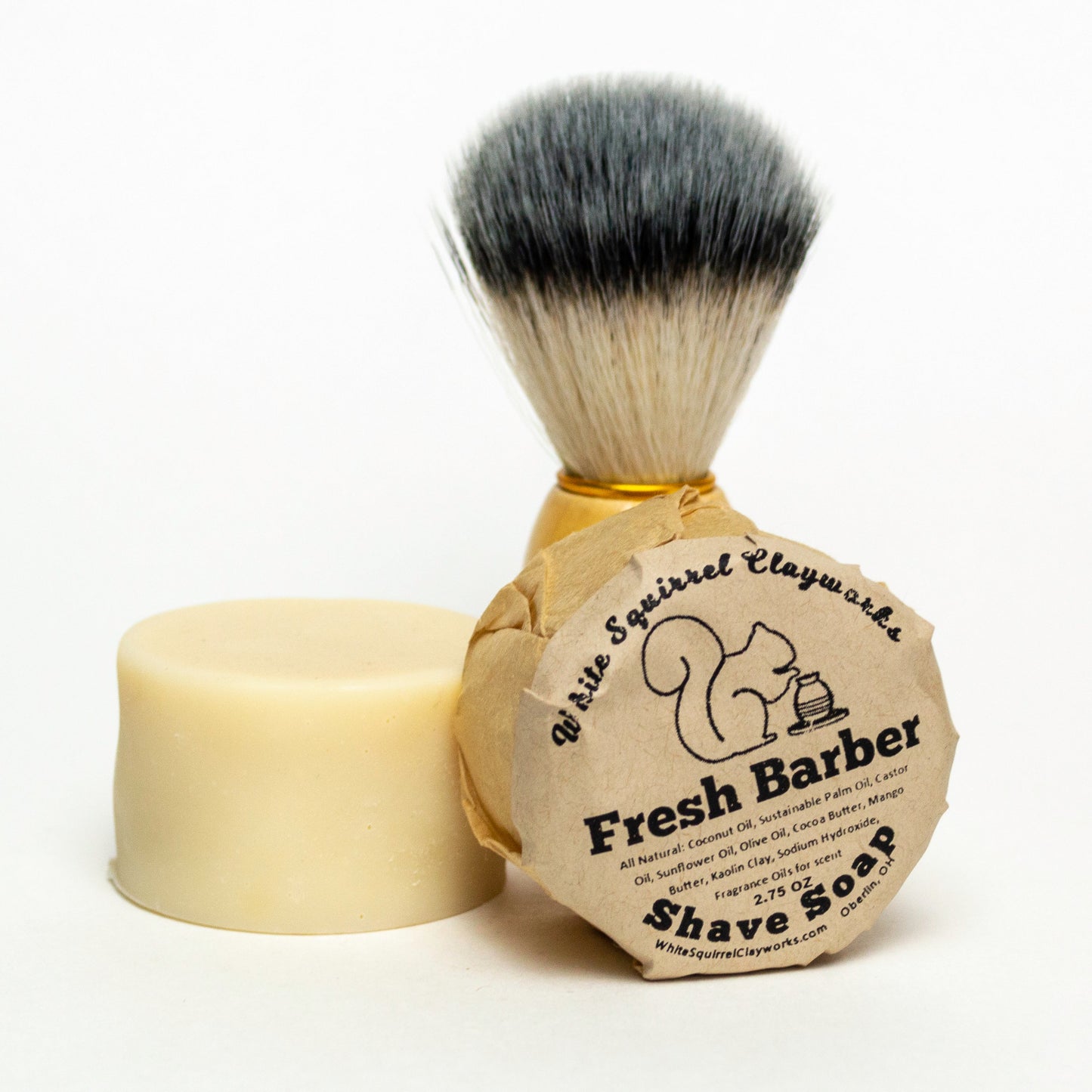 Fresh Barber Natural Vegan Shave Soap