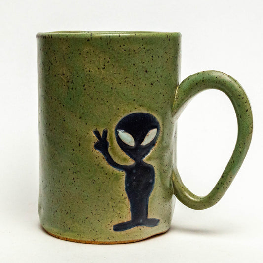 Alien Green 14oz Mug