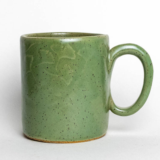 Ginkgo Green Stoneware 12oz Mug