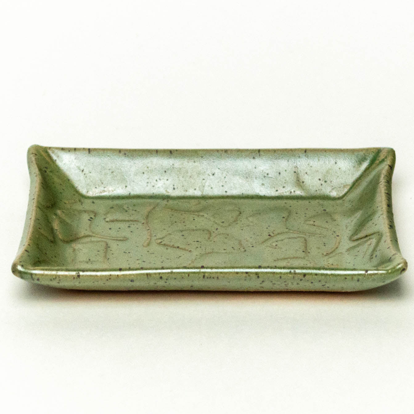 Ginkgo Green Trinket Dish