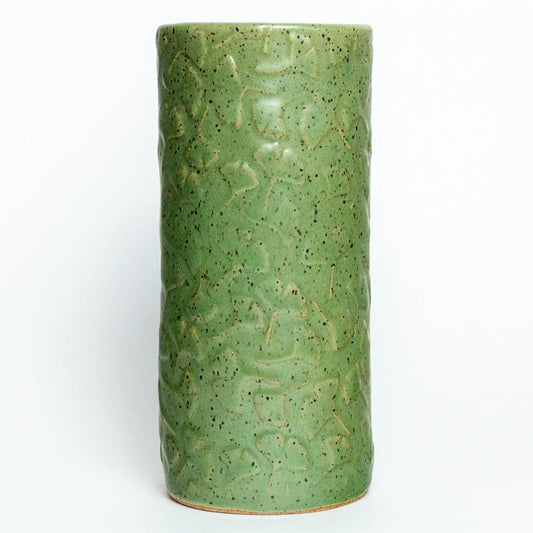 Ginkgo Green Vase
