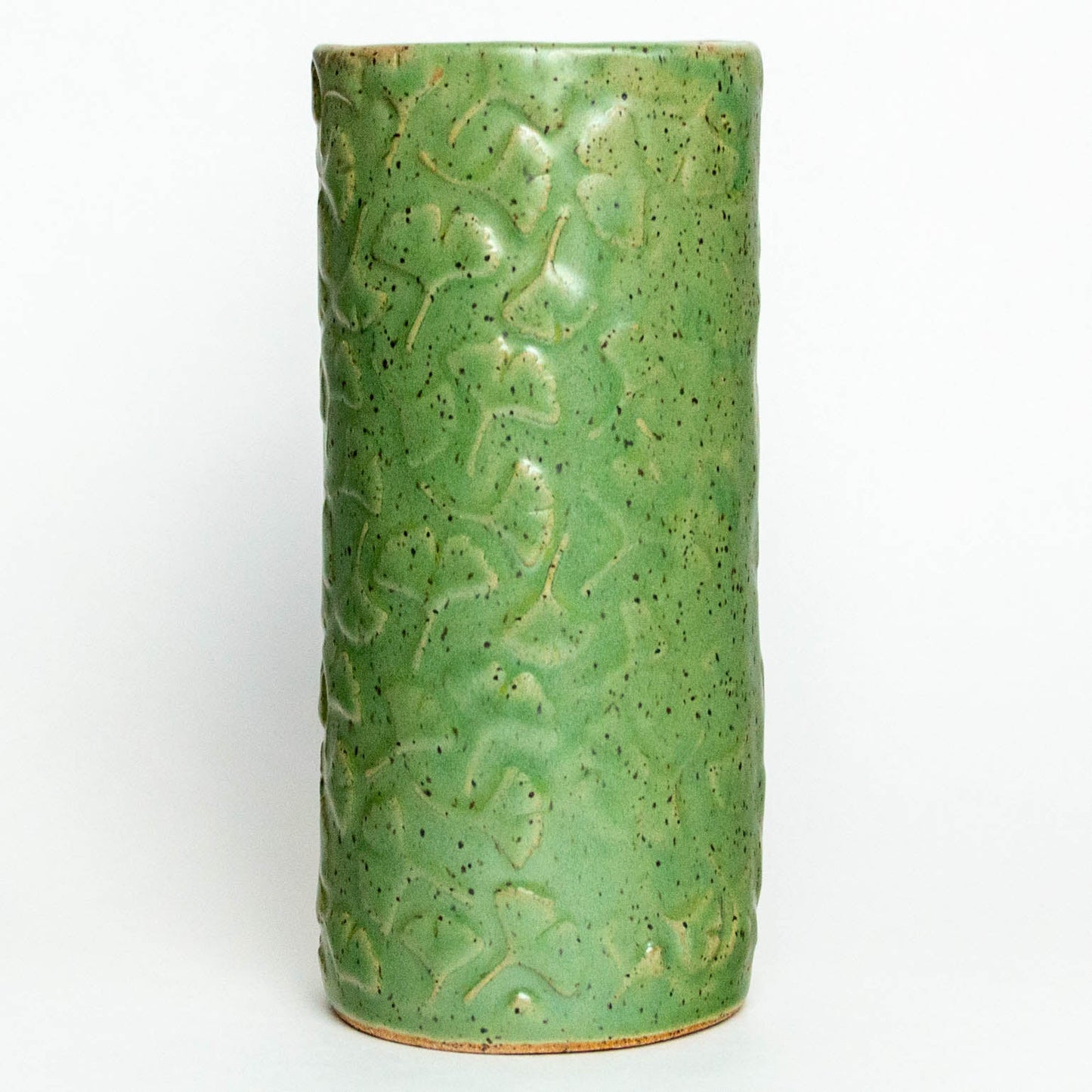 Ginkgo Green Vase