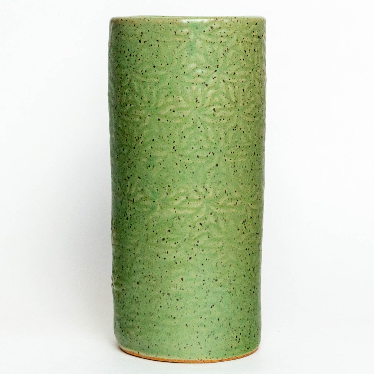 Mushroom Vintage Green Vase