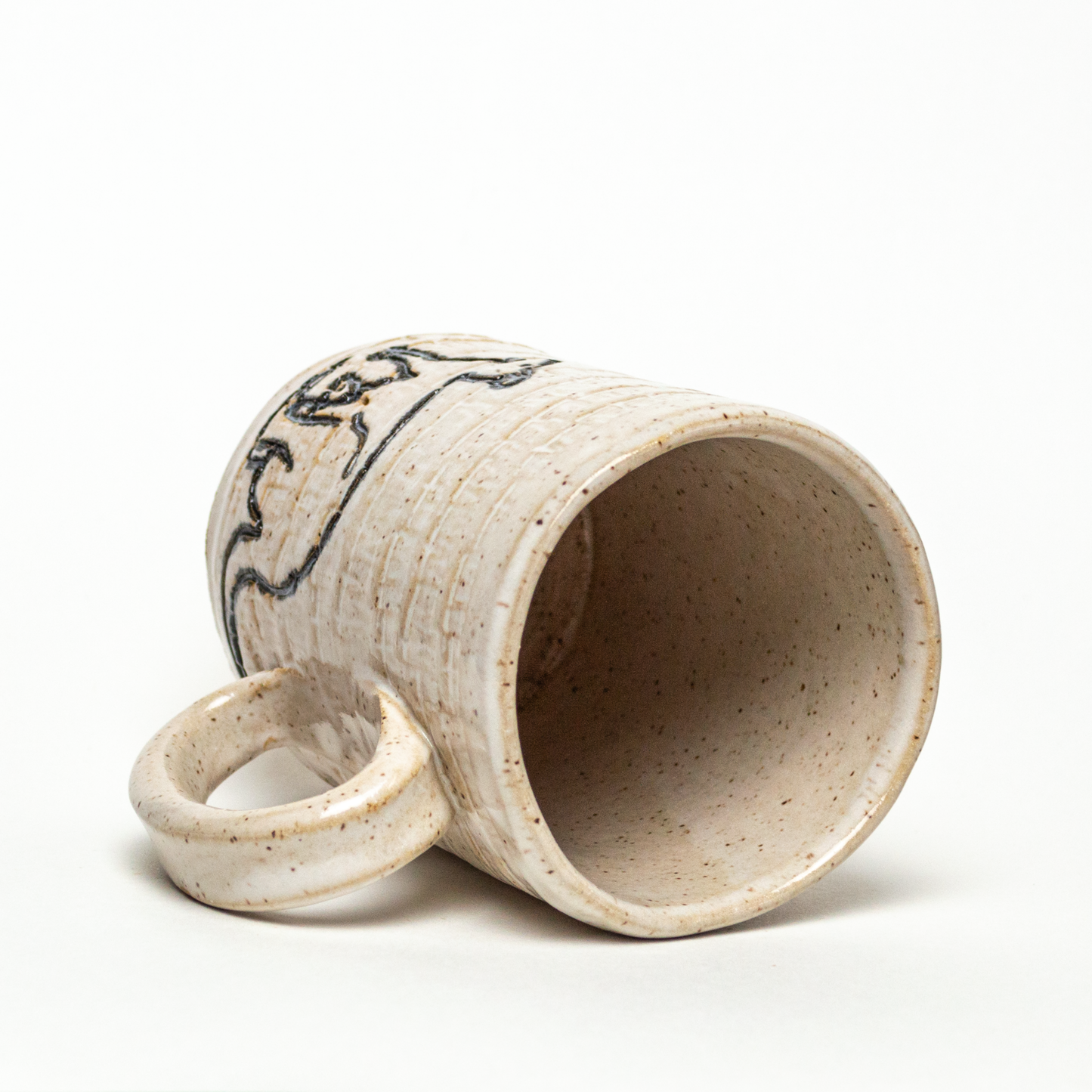 Kangaroo & Joey White 14oz Mug