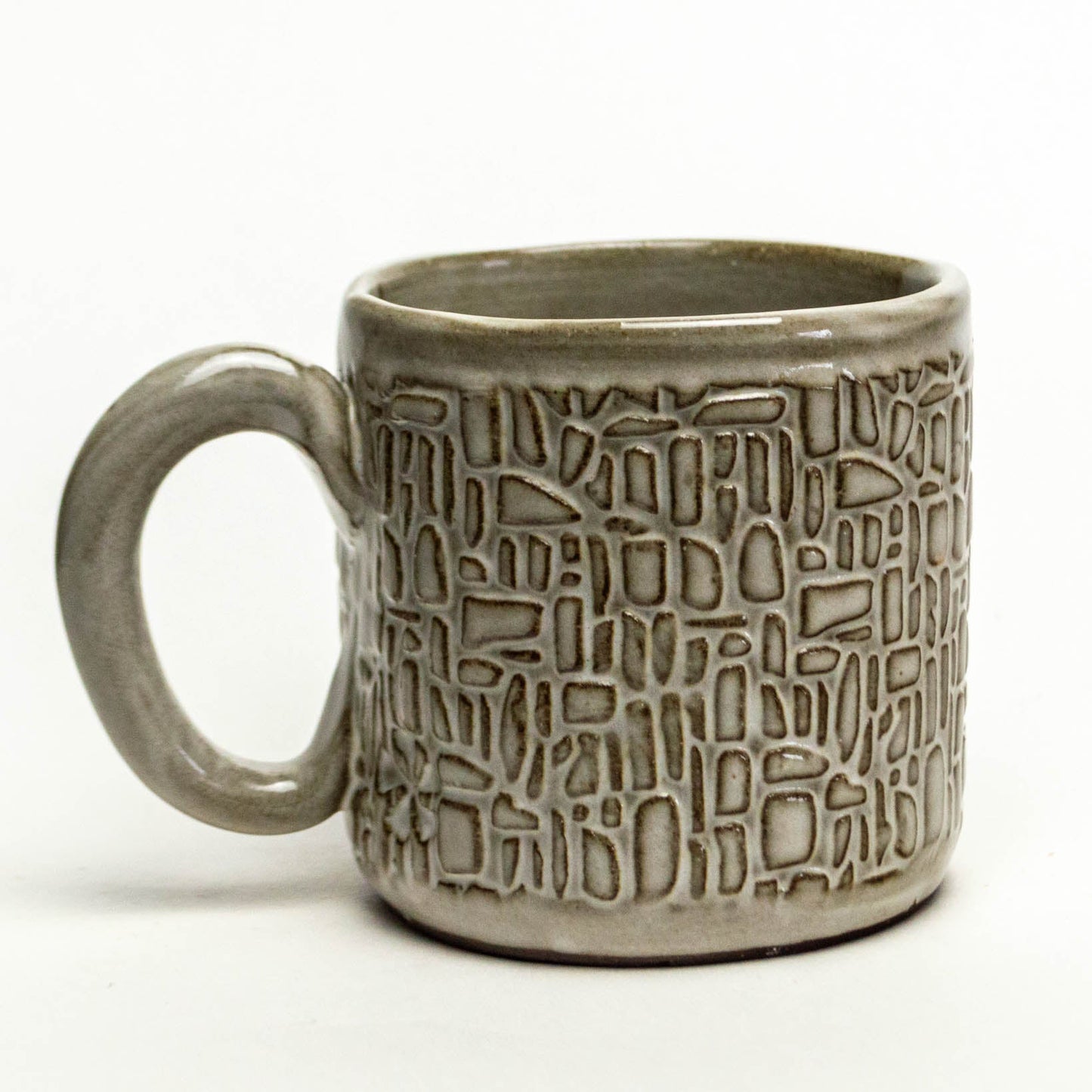 Black Squirrel Design White 10oz Mug