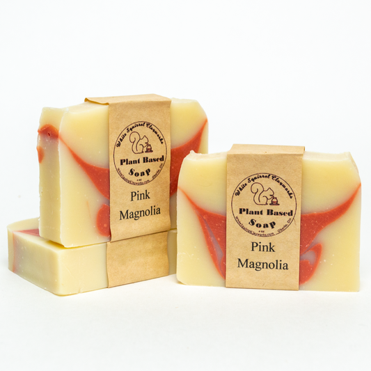 Pink Magnolia -  Hand Made Vegetable Based Soap