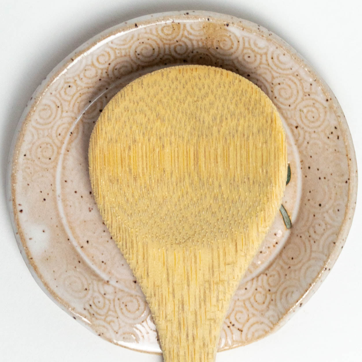 Monstera White Spoon Rest