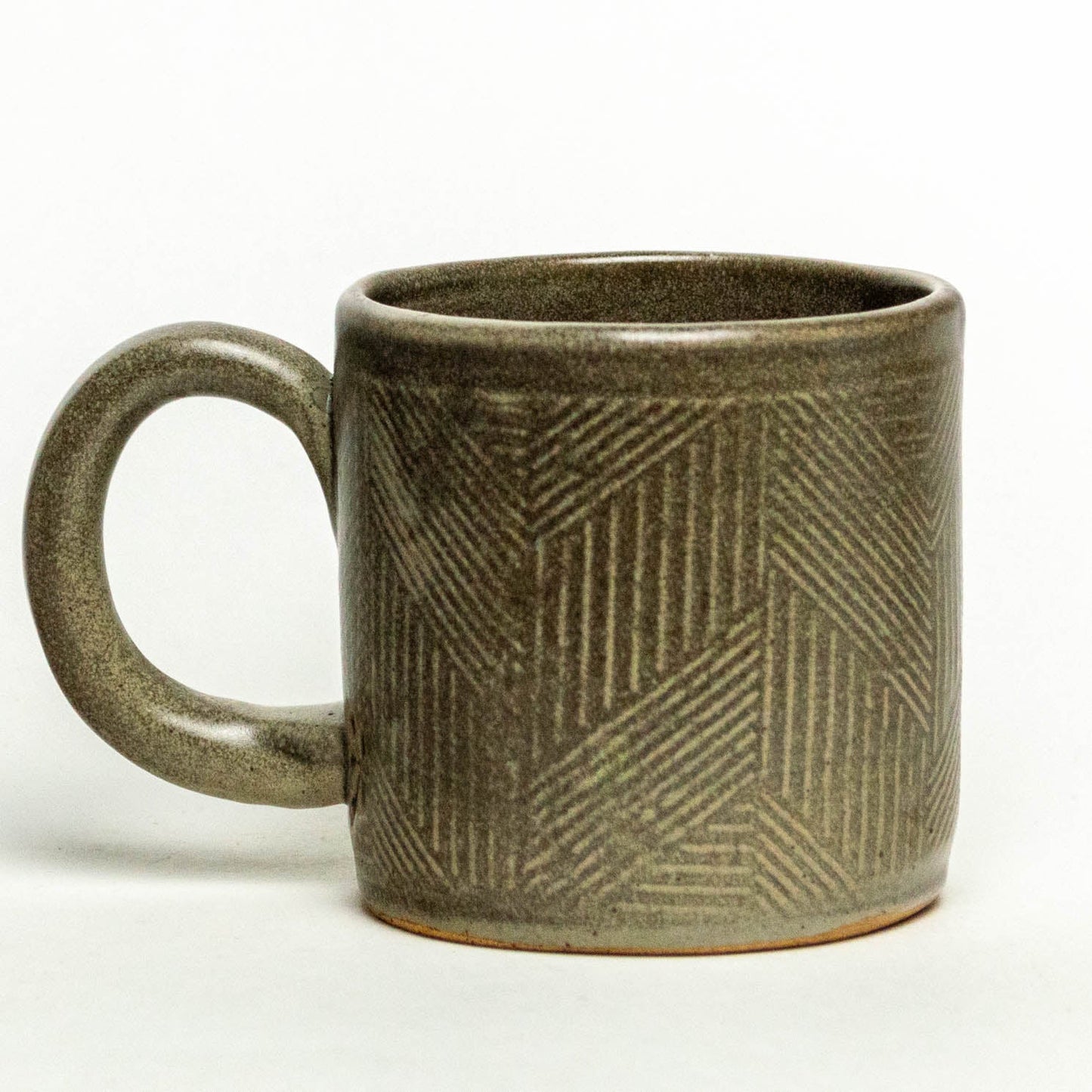 Morel Mushroom Gray 10oz Mug