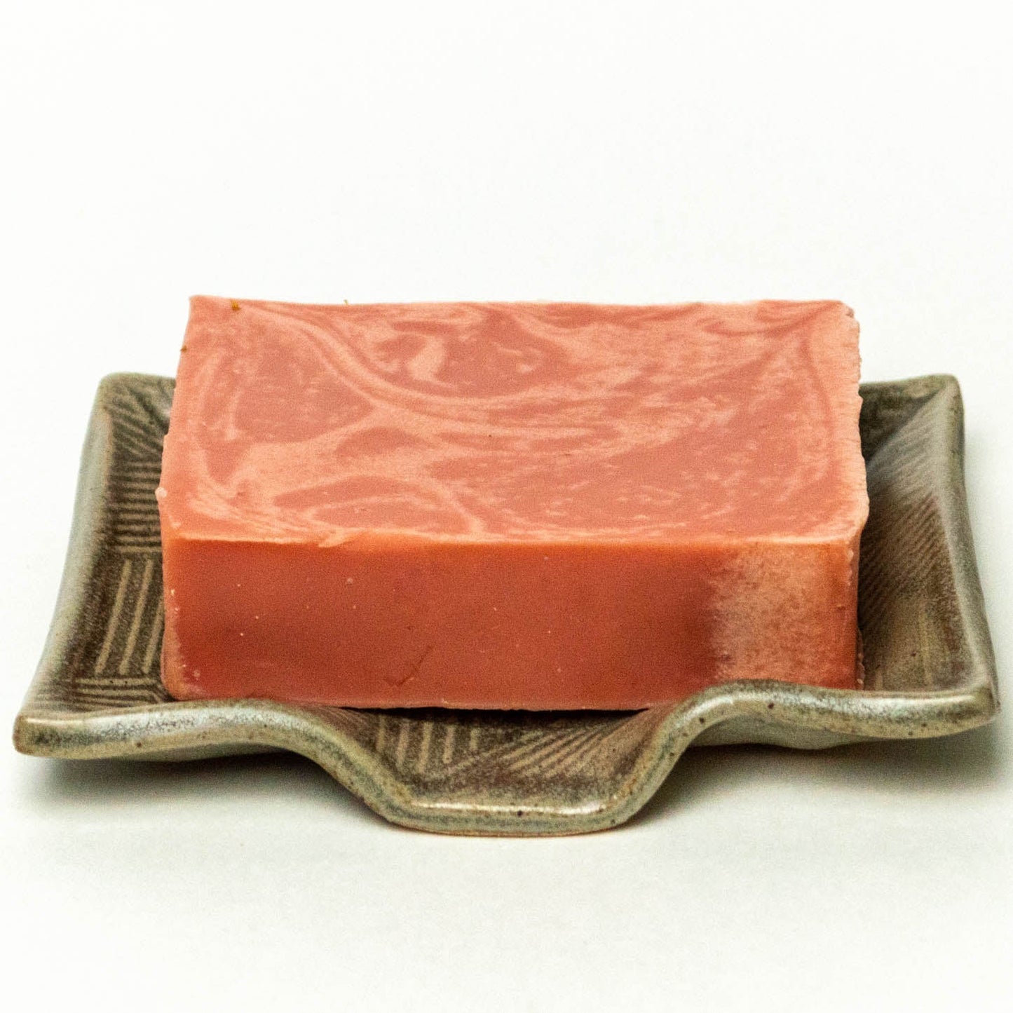 Morel Mushroom Gray Soap Dish