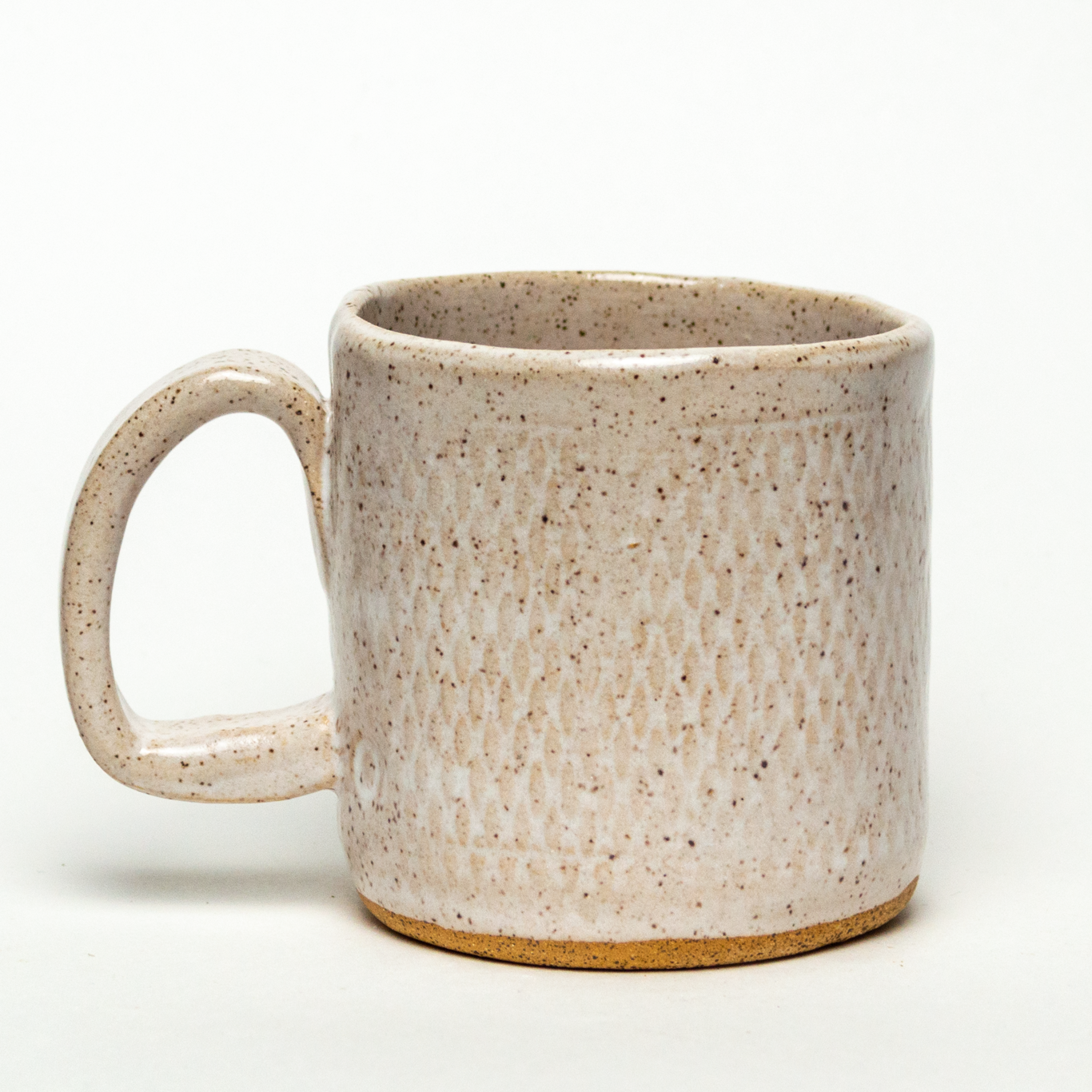 Parrot Mushroom Design White 10oz Stoneware Mug