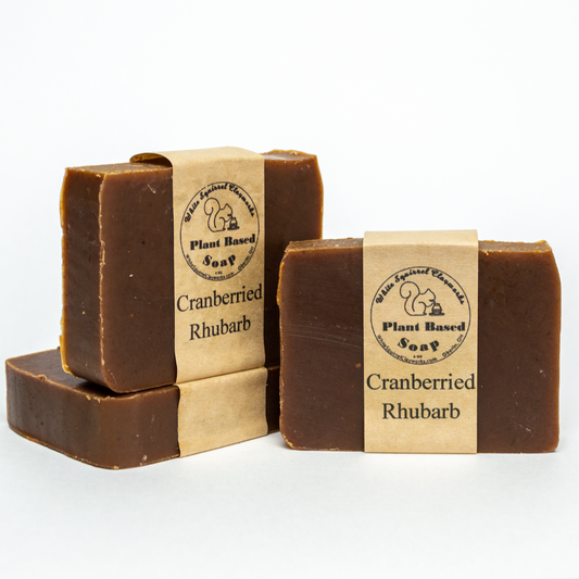 Cranberried Rhubarb - Handmade Vegetable Based Soap -4oz