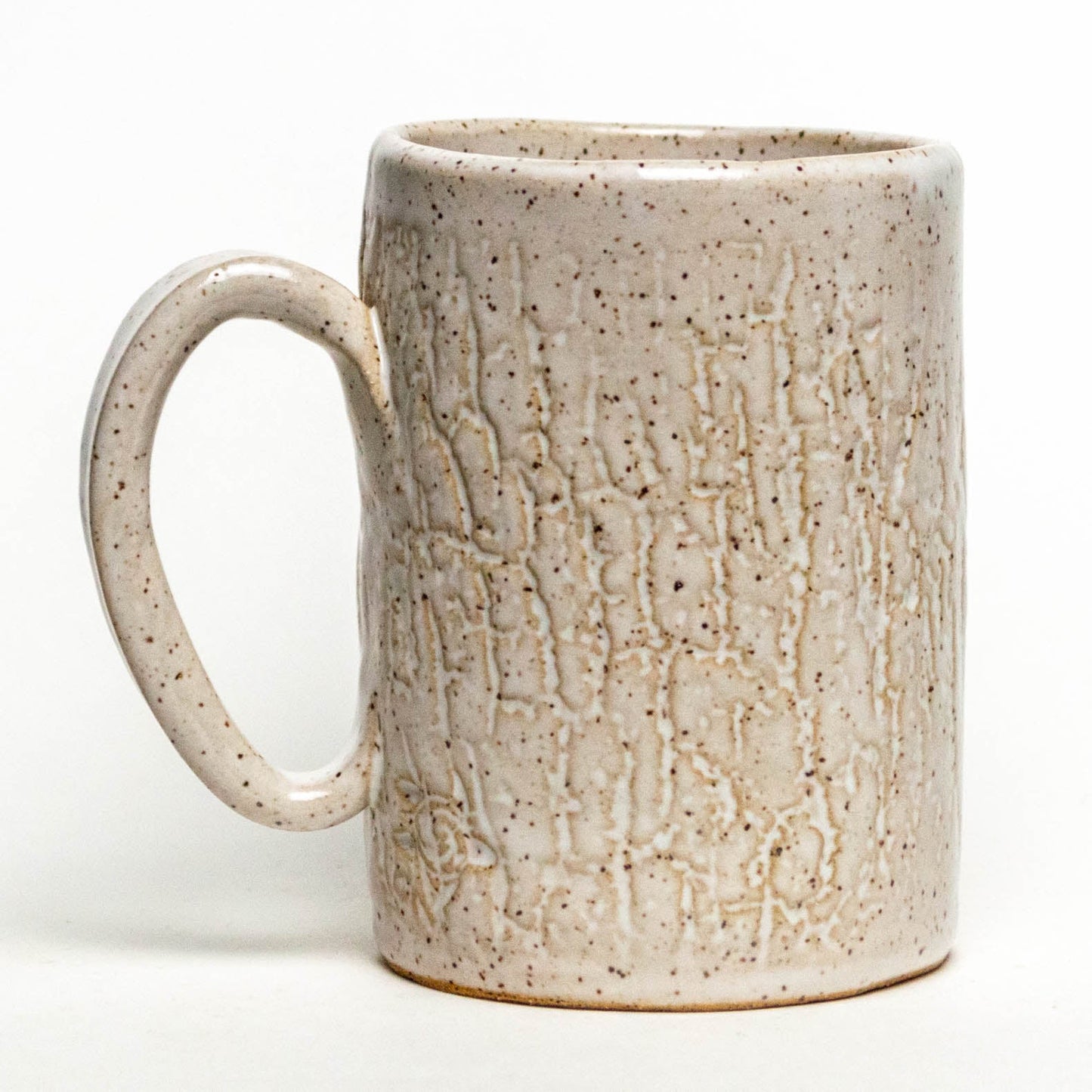 Santa Sasquatch White Stoneware 14oz Mug