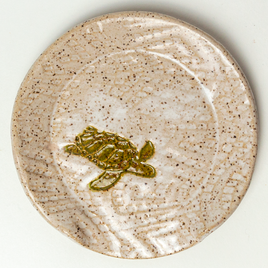 Sea Turtle White Spoon Rest