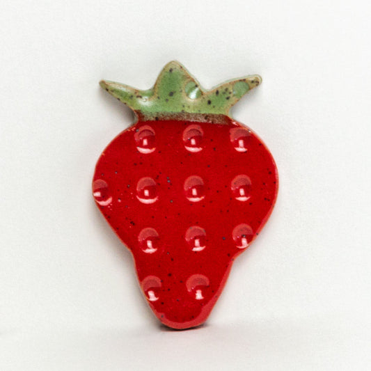Strawberry Ceramic Magnet