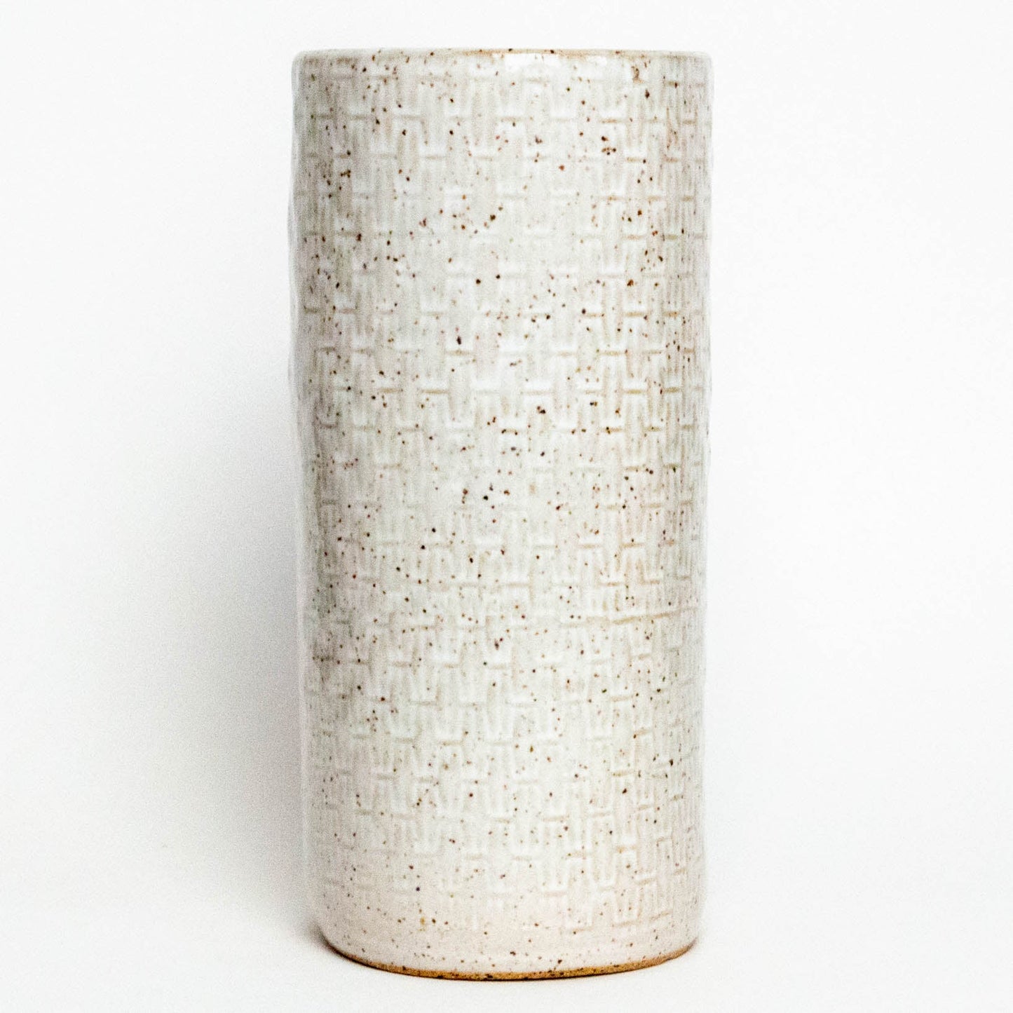 Strawberry White Vase
