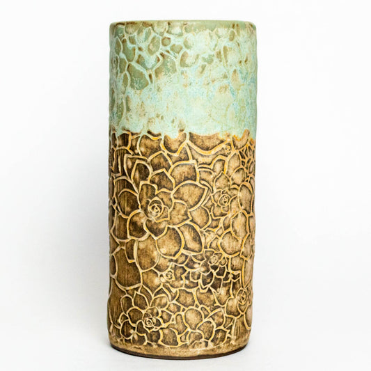 Succulent Green Vase