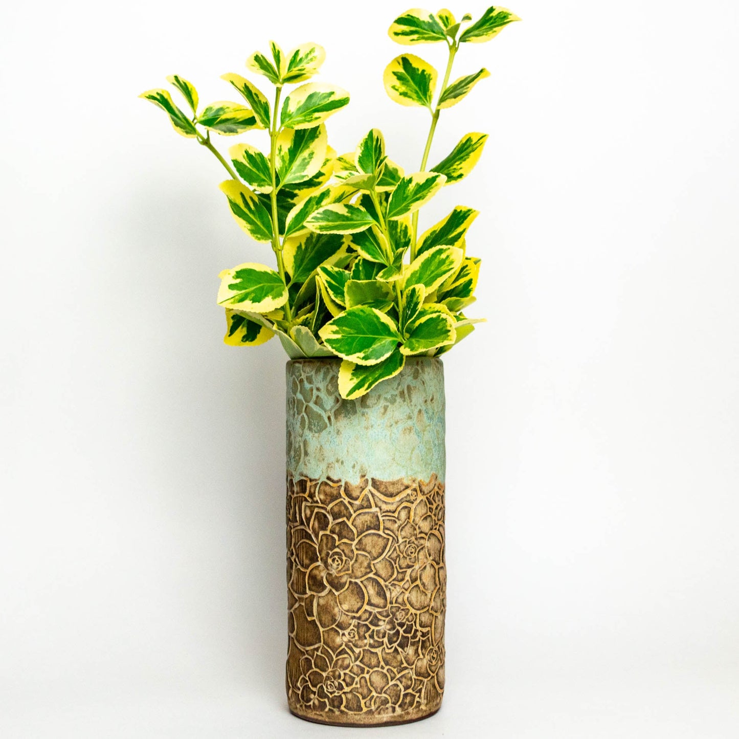 Succulent Green Vase
