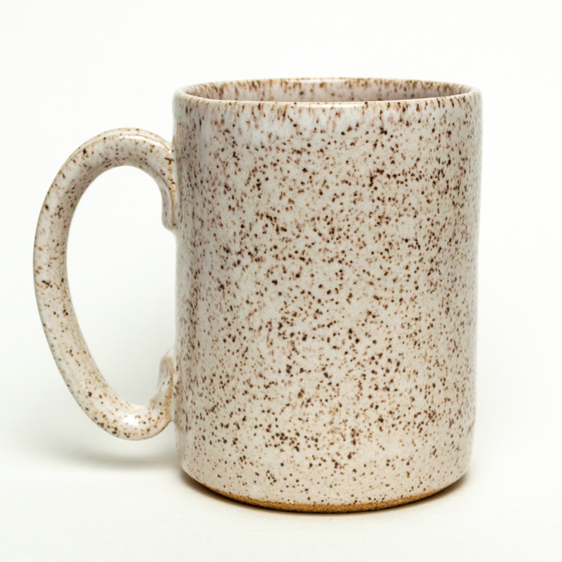 White Smiley Face 14oz Mug