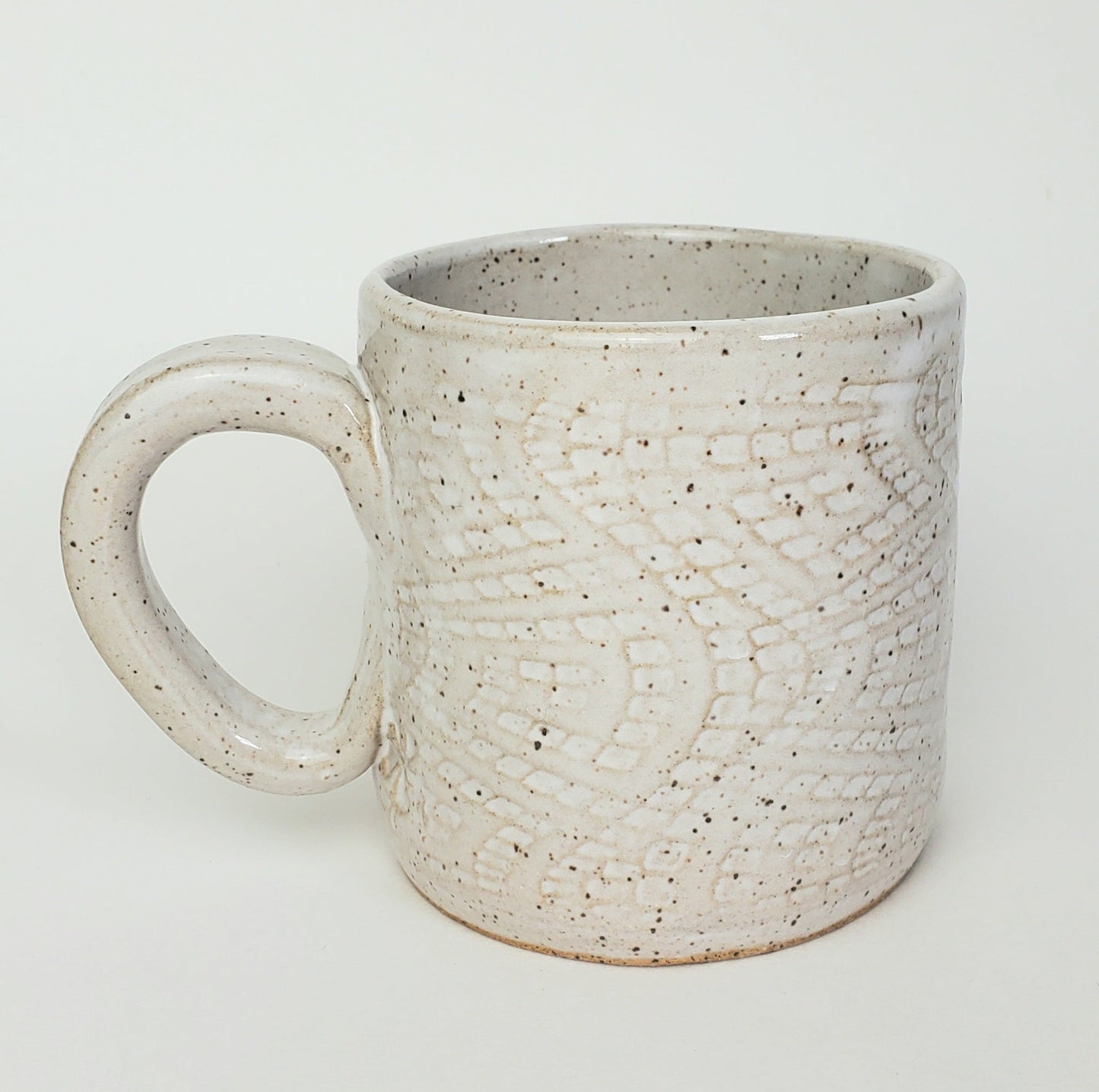 Starfish on White Stoneware 10oz Mug