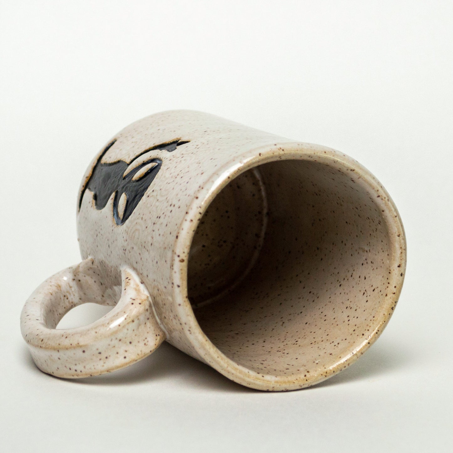 Black Peace Alien - White 14oz Mug