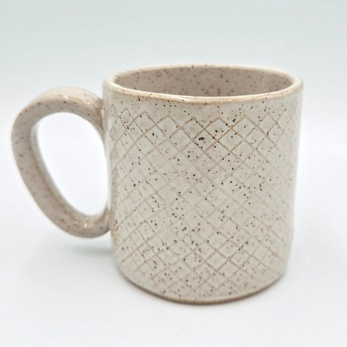 Blue Bird White 10oz Stoneware Mug