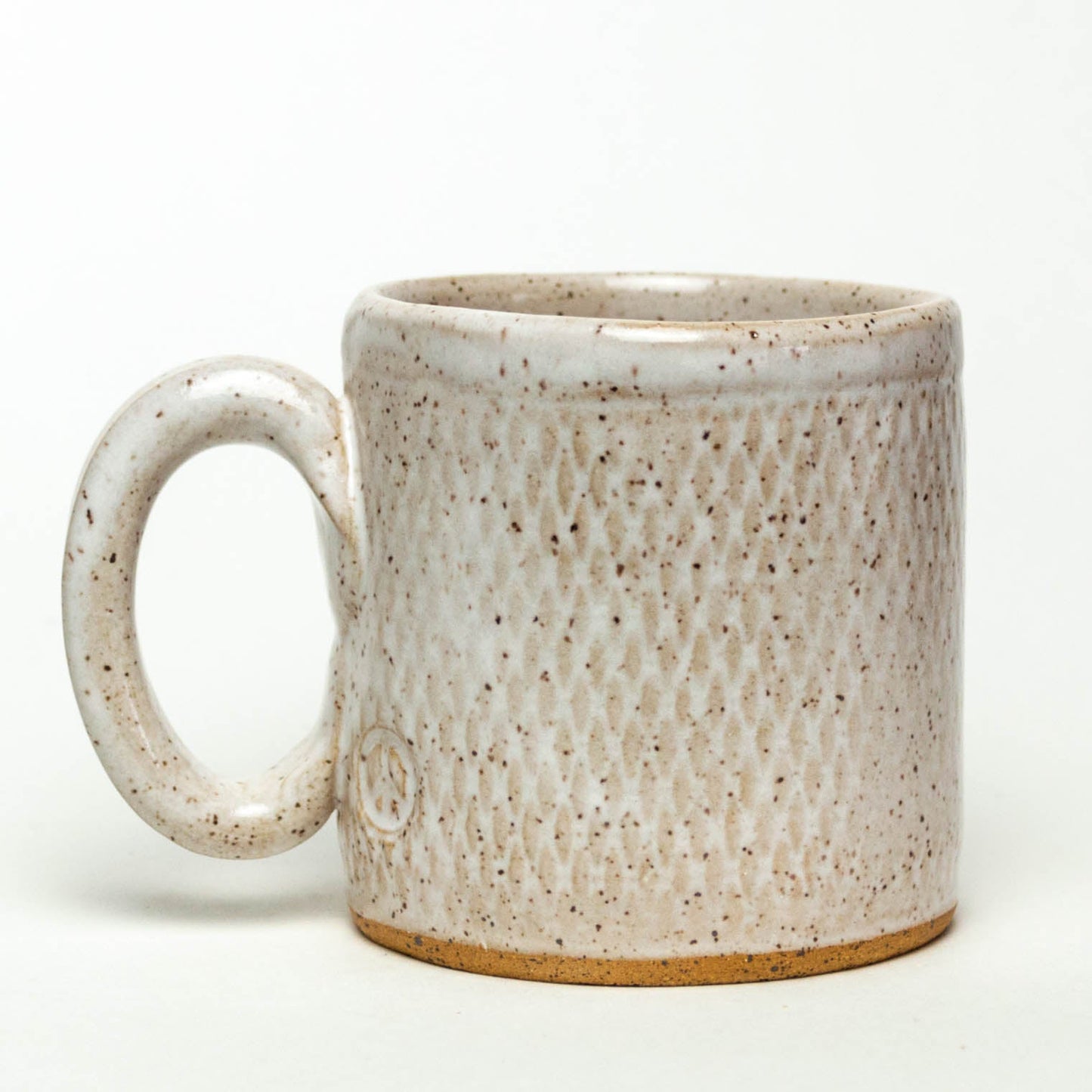 Brown Horse on White Stoneware 10oz Mug