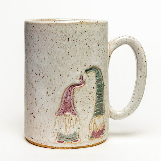 Holiday Gnomes White 16oz Mug