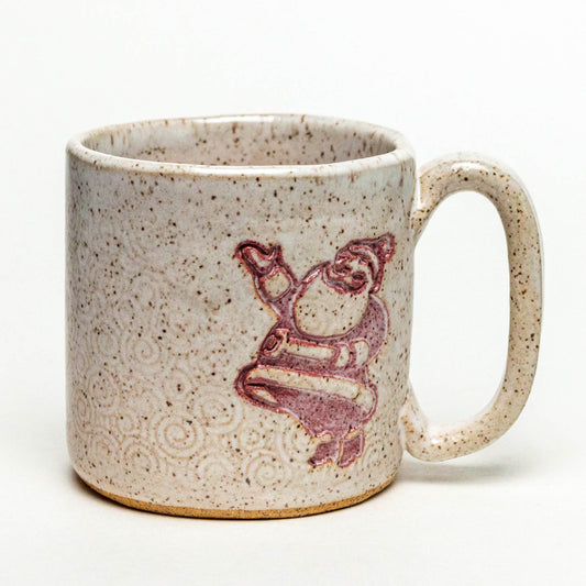 Red Classic Santa Claus White 10oz Mug