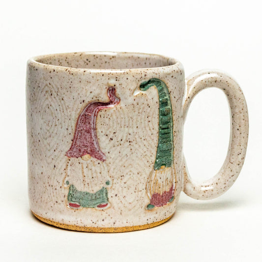 Holiday Gnomes White 10oz Mug