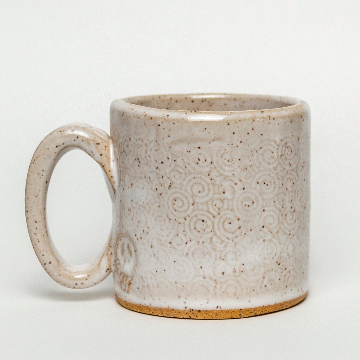 Blue Rocket White 10oz Mug