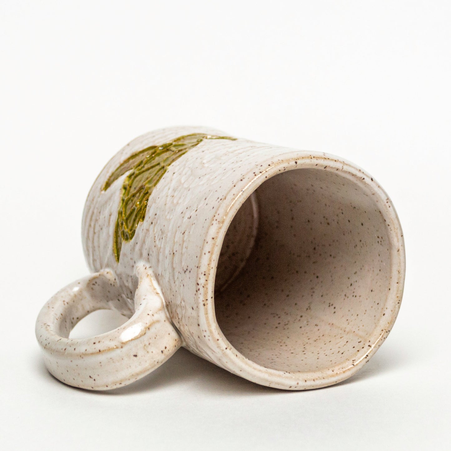 Sea Turtle White Stoneware 14oz Mug
