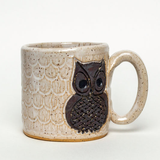 Owl White 10oz Mug