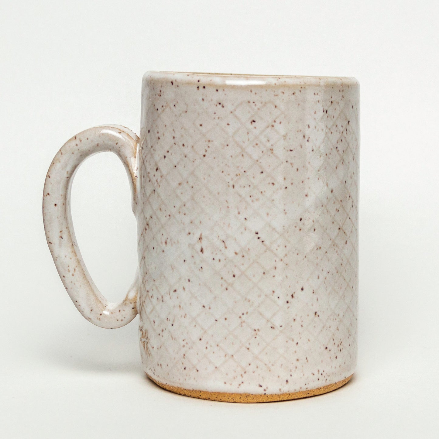 Pileated Woodpecker White 14 oz Mug